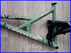 Cannondale Gemini 900 17 Mtb Bike Frame Full Suspension 170-150-140mm Travel