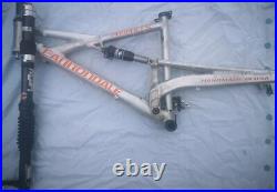Cannondale Prophet SL Retro Mountain Bike Frame and Lefty 120 Max Carbon Forks Cannondale Prophet SL Retro Mountain Bike Frame and Lefty 120 Max Carbon Forks
