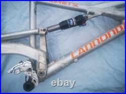 Cannondale Prophet SL Retro Mountain Bike Frame and Lefty 120 Max Carbon Forks Cannondale Prophet SL Retro Mountain Bike Frame and Lefty 120 Max Carbon Forks
