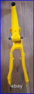 Cannondale Super V500 Full Suspension Frameset In YellowithBlack/Red USED