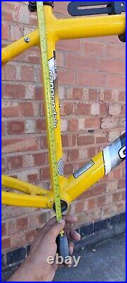 Cannondale Terra Retro Mtb Frame With Forks And Headshock. Rare. See Pics