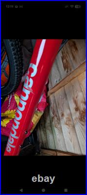 Cannondale Trail 5 Hardtail Mountain Bike, 29 Inch Wheels, Large Frame in Red