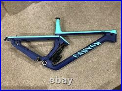 Canyon Strive CF 6.0 XL 2019 frame blue/turquoise excellent condition