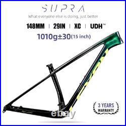 Carbon XC MTB 29in UDH Hanger Mountain Bike Frame 148mm Boost Full Inner Cable