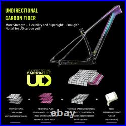 Carbon XC MTB 29in UDH Hanger Mountain Bike Frame 148mm Boost Full Inner Cable