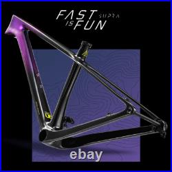 Carbon XC MTB 29in UDH Hanger Mountain Bike Frame 148mm Boost Full Inner Cable