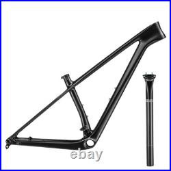 Carbon XC MTB 29in UDH Hanger Mountain Bike Frame 148mm Boost Full Inner Cable