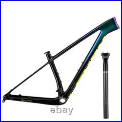 Carbon XC MTB 29in UDH Hanger Mountain Bike Frame 148mm Boost Full Inner Cable