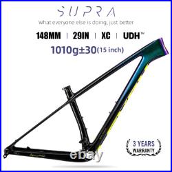 Carbon XC MTB 29in UDH Hanger Mountain Bike Frame 148mm Boost Full Inner Cable