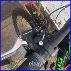 Carrera Hellcat 29 Mountain Bike 20 Frame Mechanical Disc Brakes Black/Green