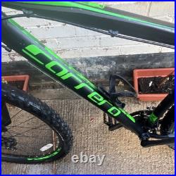 Carrera Hellcat 29 Mountain Bike 20 Frame Mechanical Disc Brakes Black/Green