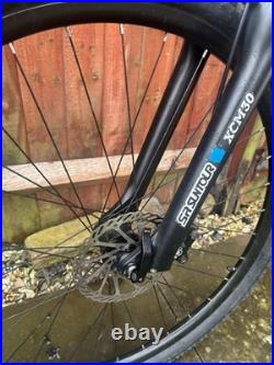 Carrera Hellcat 29 wheels mountain bike. M frame with blue and black detailing