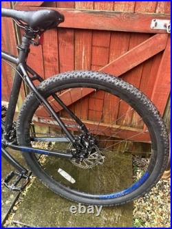 Carrera Hellcat 29 wheels mountain bike. M frame with blue and black detailing