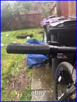 Carrera Hellcat 29 wheels mountain bike. M frame with blue and black detailing