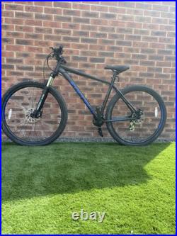 Carrera Hellcat 29in Mountain Bike 20in Frame Hardtail Disc Brakes Black/Blue
