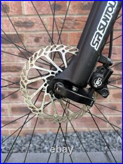 Carrera Hellcat 29in Mountain Bike 20in Frame Hardtail Disc Brakes Black/Blue
