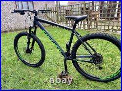 Carrera Kraken Men's Mountain Bike 20-inch Frame 27.5 Wheel Black And Green