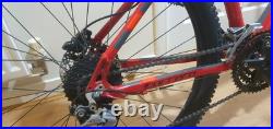 Carrera Kraken mens mountain bike 18 frame size, 27.5wheel size Red good condi