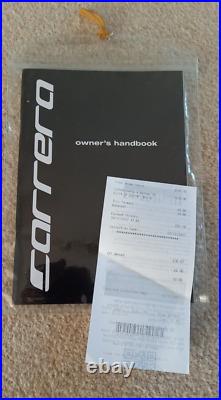 Carrera Valour 18 Frame Hardly Used Original Receipt & Handbook