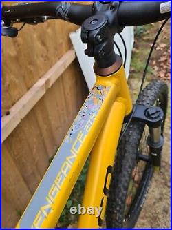 Carrera Vengeance 27.5 Yellow Frame Comes With A Free Kryptonite Lock And Pump