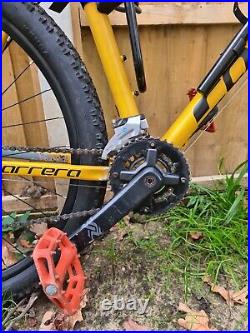 Carrera Vengeance 27.5 Yellow Frame Comes With A Free Kryptonite Lock And Pump