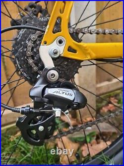 Carrera Vengeance 27.5 Yellow Frame Comes With A Free Kryptonite Lock And Pump
