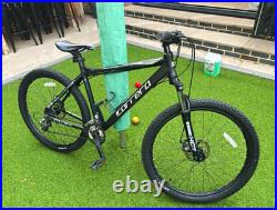 Carrera Vengeance 27.5in mountain bike large frame mech disc black front sus