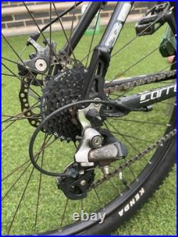 Carrera Vengeance 27.5in mountain bike large frame mech disc black front sus