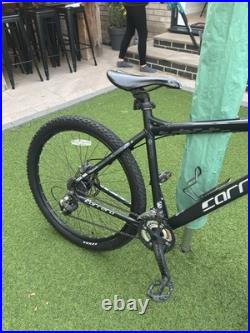 Carrera Vengeance 27.5in mountain bike large frame mech disc black front sus