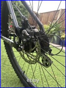 Carrera Vengeance 27.5in mountain bike large frame mech disc black front sus