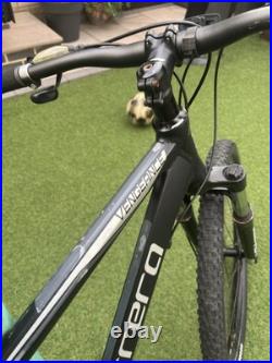 Carrera Vengeance 27.5in mountain bike large frame mech disc black front sus