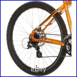 Carrera Vengeance Mens MTB Mountain Bike Alloy Frame 27.5 Inch Wheels Orange