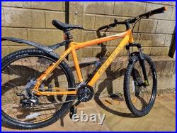 Carrera Vengeance Mountain Bike 18 Frame 27.5 Wheels Orange