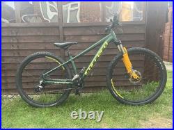 Carrera Vengeance Mountain Bike 27.5 Wheels Frame 14 Green Great Condition