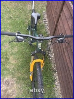 Carrera Vengeance Mountain Bike 27.5 Wheels Frame 14 Green Great Condition
