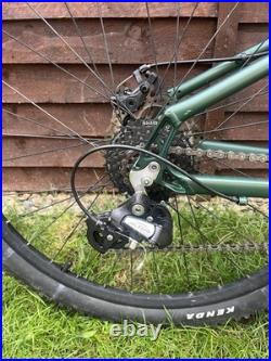 Carrera Vengeance Mountain Bike 27.5 Wheels Frame 14 Green Great Condition