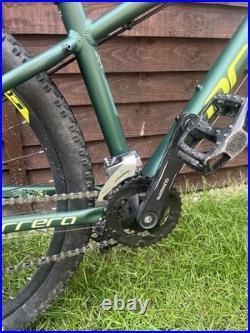 Carrera Vengeance Mountain Bike 27.5 Wheels Frame 14 Green Great Condition