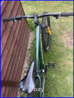 Carrera Vengeance Mountain Bike 27.5 Wheels Frame 14 Green Great Condition