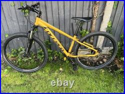 Carrera Vengeance Yellow Small 15 Frame 27.5 Wheels Great Condition MTB