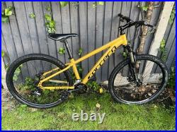 Carrera Vengeance Yellow Small 15 Frame 27.5 Wheels Great Condition MTB