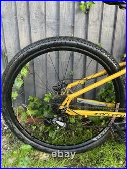 Carrera Vengeance Yellow Small 15 Frame 27.5 Wheels Great Condition MTB