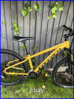 Carrera Vengeance Yellow Small 15 Frame 27.5 Wheels Great Condition MTB