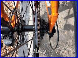 Carrera Vengeance mountain bike, Large 20' Frame, 27.5' Wheels, Orange
