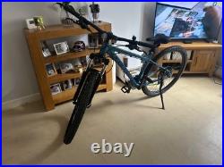 Carrera Vulcan Mountain Bike, 27.5 Wheels, Medium size frame, Extras