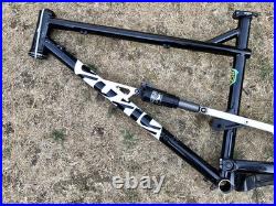 Cotic Rocket Frameset Size L Black Fox Float RL, Hope Headset Axle V Good Cond