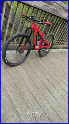 Cube 29in Mountain Bike Frame M Red/Black Front Suspension Hydraulic Disc