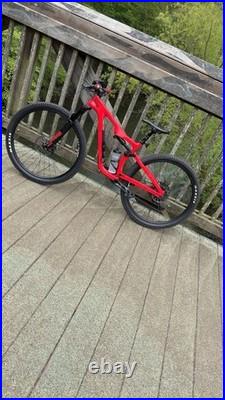 Cube 29in Mountain Bike Frame M Red/Black Front Suspension Hydraulic Disc