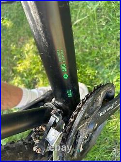 Cube Aim Race 2020 mountain bike 19 frame Black Green. COLLECT FROM SHEFFIELD