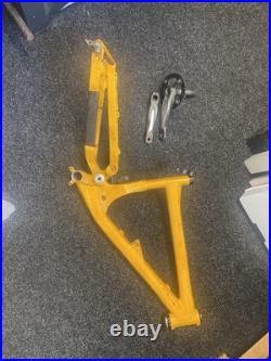 DOWNHILL FRAME WITH CRANK SET, BB AND HEADSET available to late June 2025 DOWNHILL FRAME WITH CRANK SET, BB AND HEADSET available to late June 2025