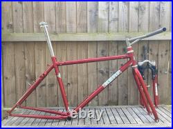 DeKerf Mountain 1995 Retro MTB Frame With Kona P2, & Rockshox Judy Forks, 18.5